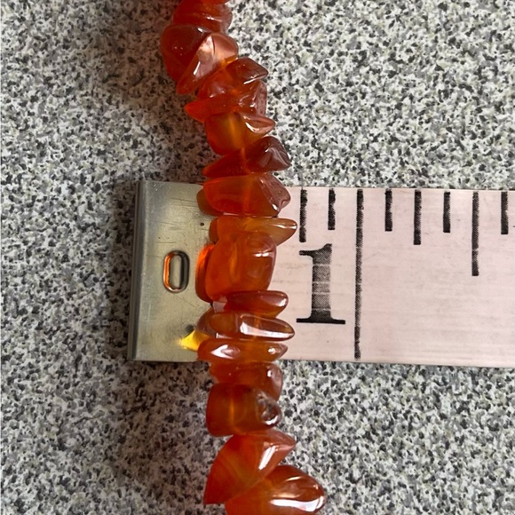 Carnelian Chip Necklace - Picture 8 of 8